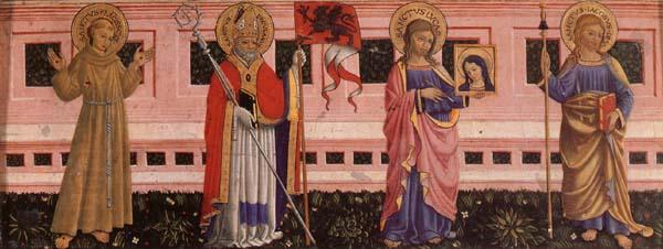 Bartolommeo Caporali St.Luke and the Apostle Jacob the Elder China oil painting art